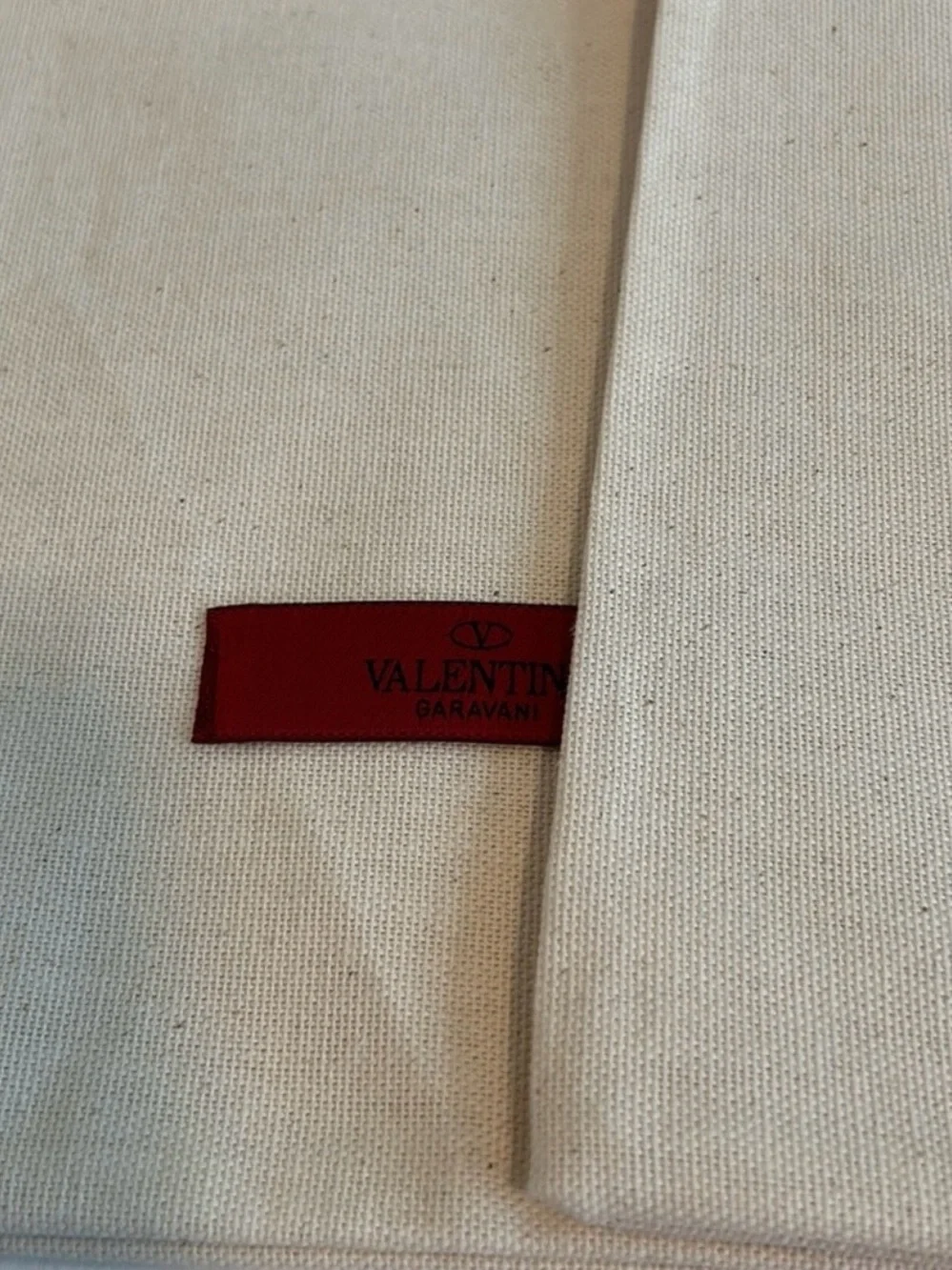 Valentino Garavani natural canvas